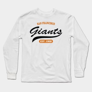 San Francisco Giants Classic Style Long Sleeve T-Shirt